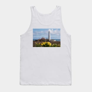 Springtime at St Mary's Island Tank Top